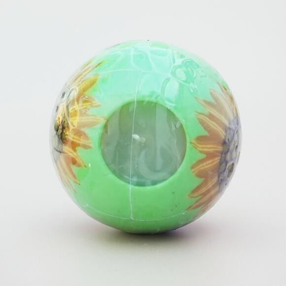 2 RARE Vintage Lifelines Hand Sculpted Sunflower Candle NEW IN BOX - Picture 7 of 11